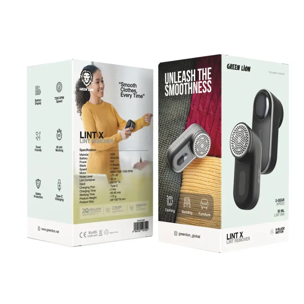 فروشگاه آنلاین نخلینو   - دستگاه پرزگیر گرین لاین Green Lion Lint X Lint Remover